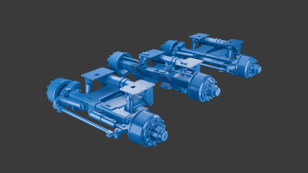 Tridem EM DRIVE ze skrętem wymuszonym