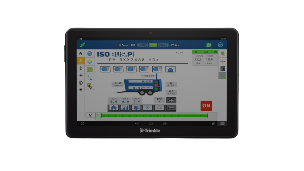Sterowanie ISOBUS z panelem 10 cali